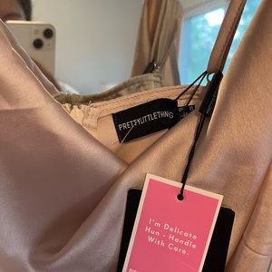 Pretty little things satin dress